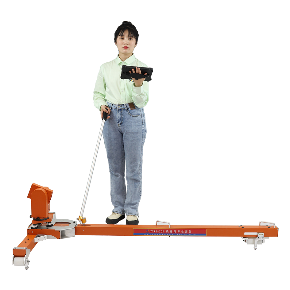 ZTWX-02A鐵路站臺限界檢測儀完成校準調試